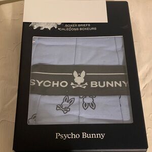 Psycho Bunny Light Blue Boxer Briefs